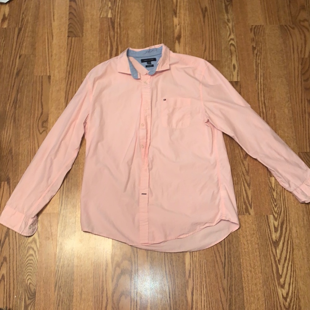 Tommy Hilfiger Pink Button Down